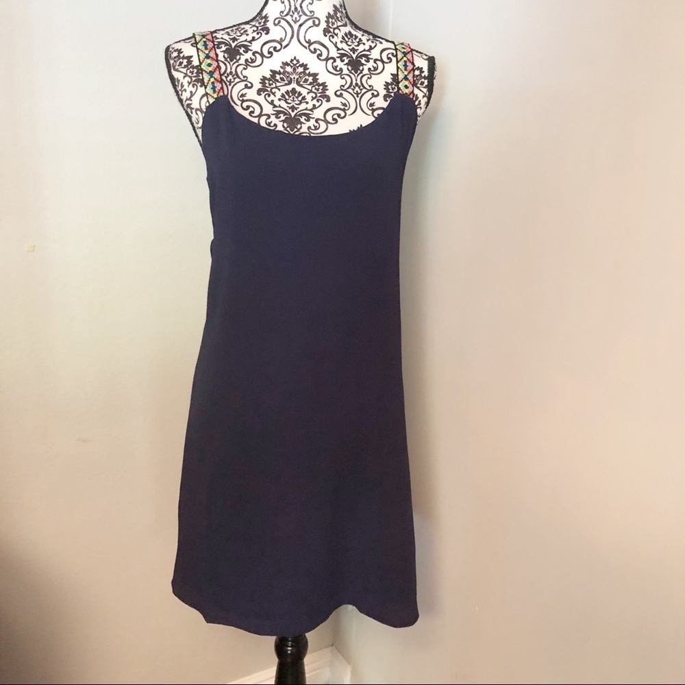 Leshop Tribal Print Strap Dress NWOT